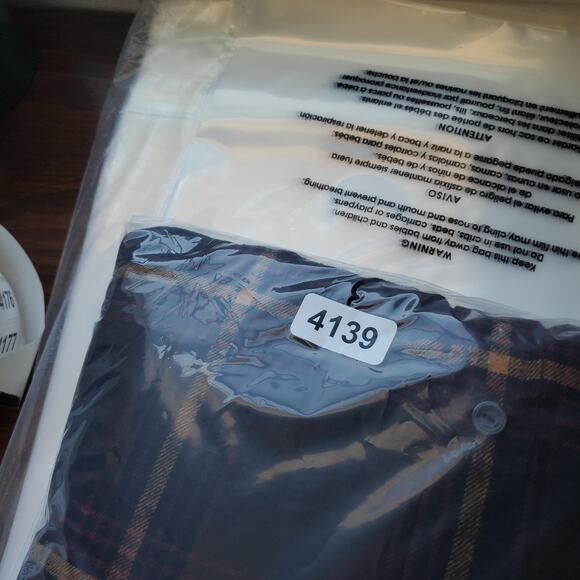 The Normal Brand Shirt Mens X-Large Black Plaid Stephen Long Sleeve Button Up - Picture 7 of 7